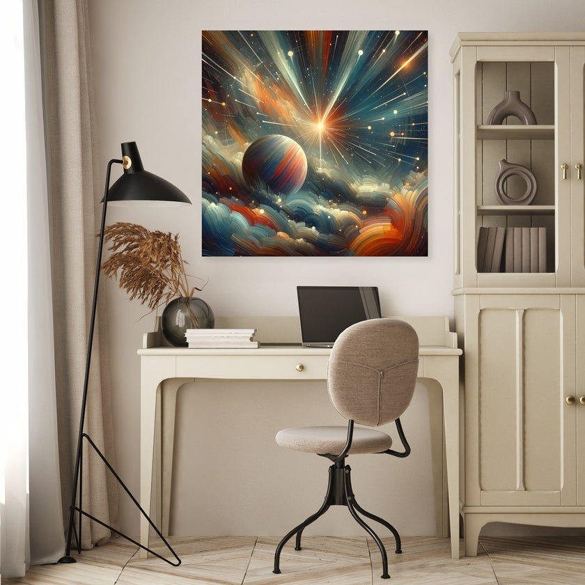 Stellar Orbit Canvas