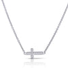 Diamonfire Pave Cross Necklace
