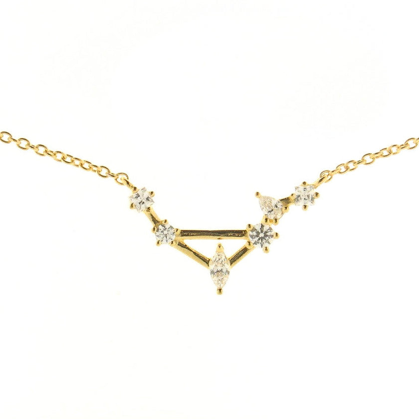 Diamonfire Zodiac Constellation Necklace