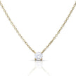 Diamonfire Claw Set Solitaire Zirconia Necklace