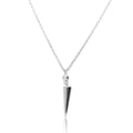 Diamonfire Plain Spiked Necklace