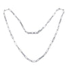 Diamonfire Chain Necklace with Pave Zirconia Links