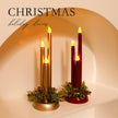 Velas electrónicas LED para decoración navideña