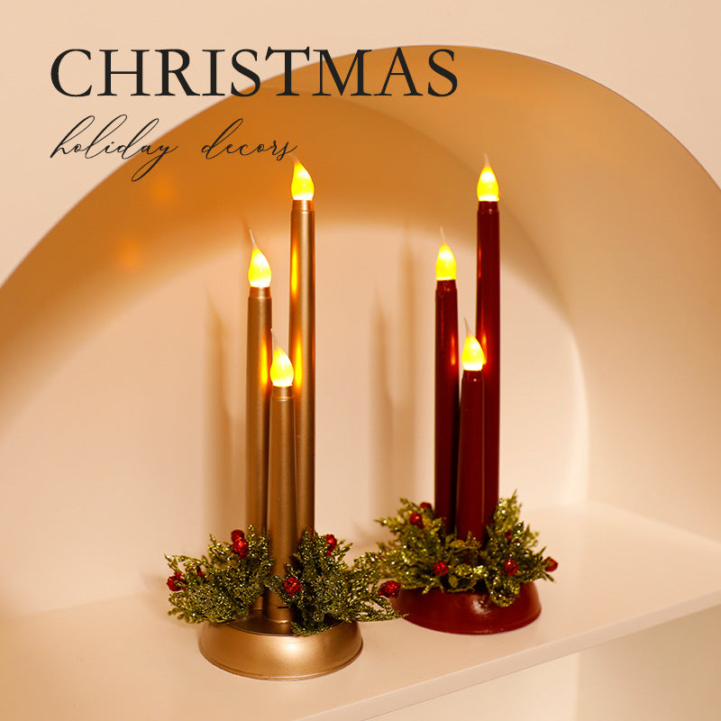 Velas electrónicas LED para decoración navideña