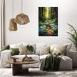 Enchanted Woodland Glade Canvas
