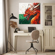 Red Dragon Honour Canvas