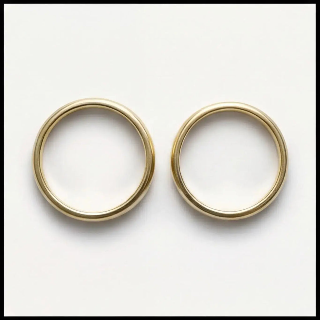 3mm Gold Wedding Band – Classic Lyra – 9ct/14ct/18ct Gold