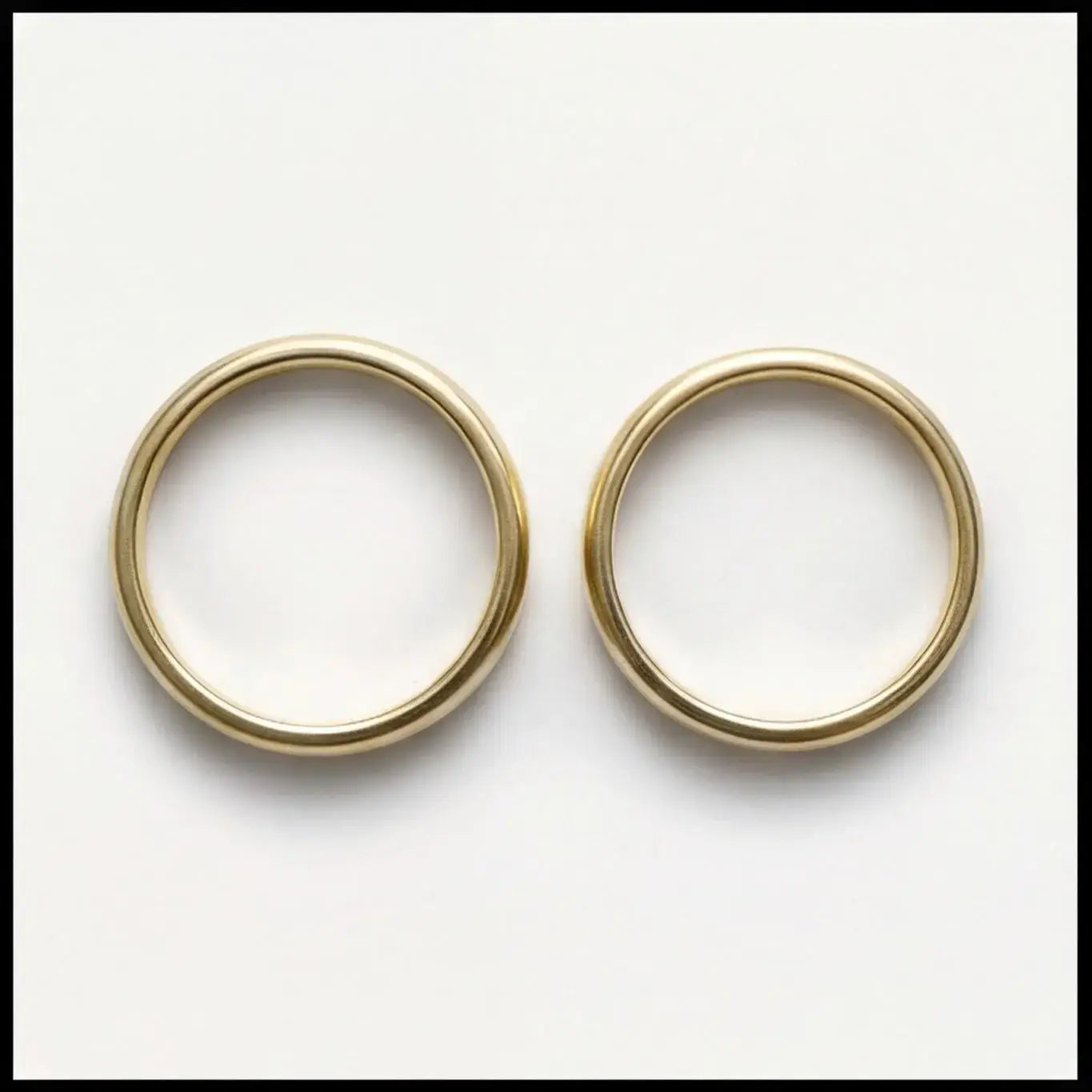 3mm Gold Wedding Band – Classic Lyra – 9ct/14ct/18ct Gold