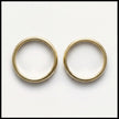 3mm Gold Wedding Band – Classic Lyra – 9ct/14ct/18ct Gold