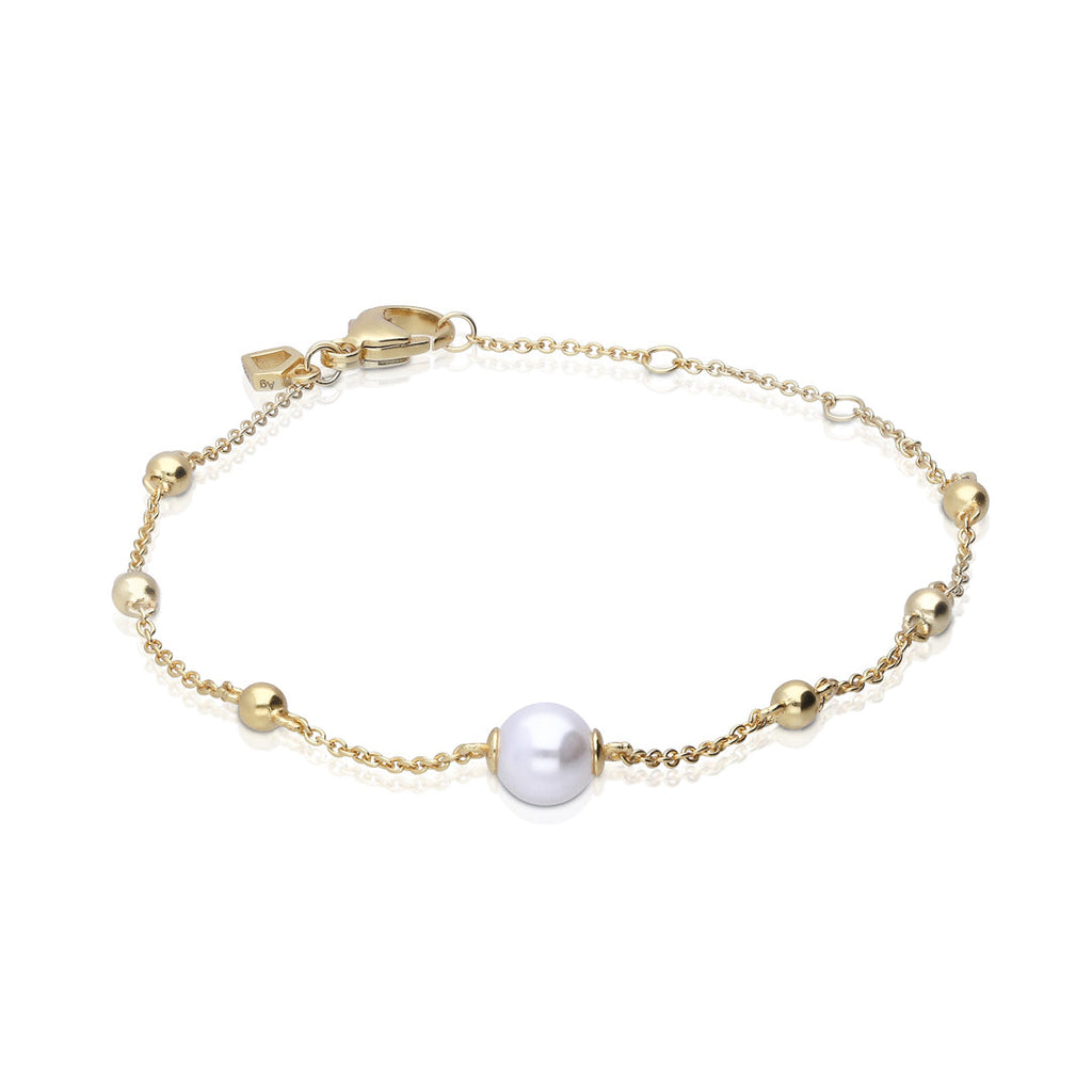 Diamonfire Kugelarmband mit Muschelkernperle