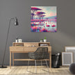 Flamingo Paradise Canvas