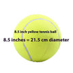 Tennis Pet Toy Inflatable Training Rubber Big Ball Elastic Ten Times Happy Corgi Golden Retriever