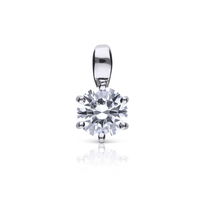 Colgante Diamonfire de Seis Garras de Quilates