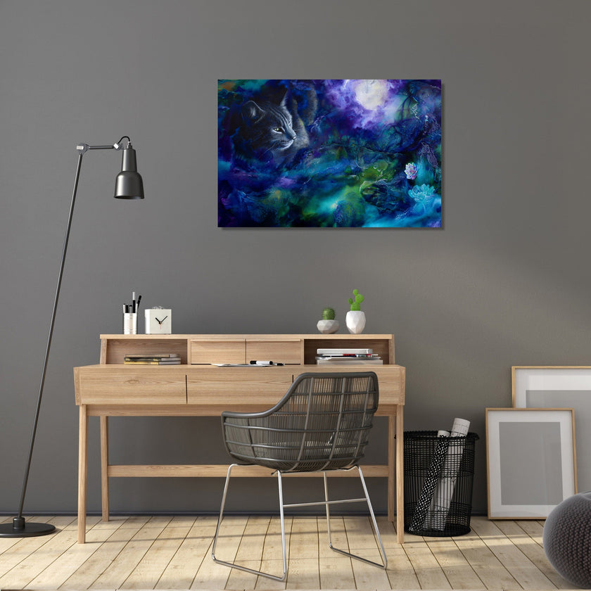 Dreaming Cat Canvas