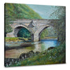 River Wharfe Stonework Canvas