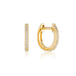 NOEL NIGHTS SHINE HOOP EARRINGS GOLD