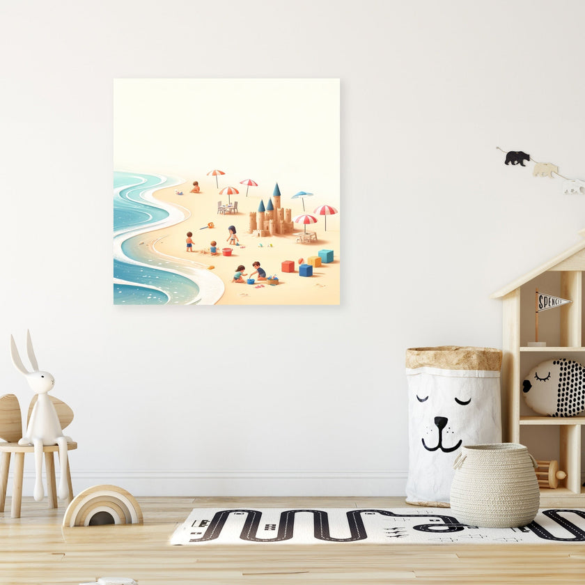 Beach Playtime Canvas