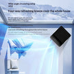 Portable Mini Cooling Fan with Oscillating Blades - Compact Personal Air Circulator for Desk Travel Office Home Use