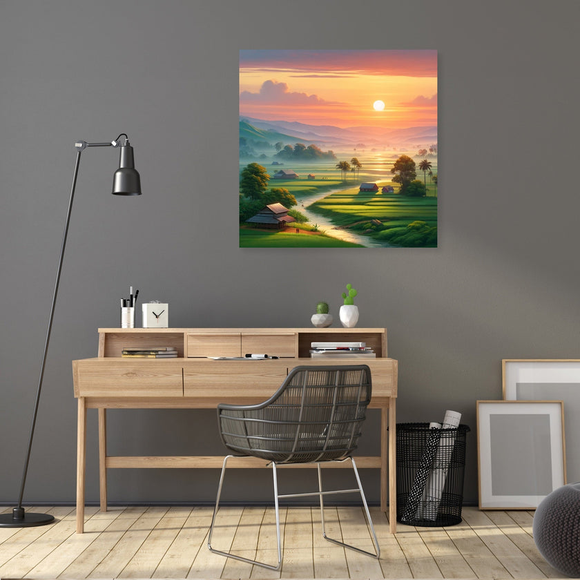 Dawn in Bangladesh Canvas