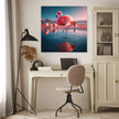 Flamingo Grace Canvas
