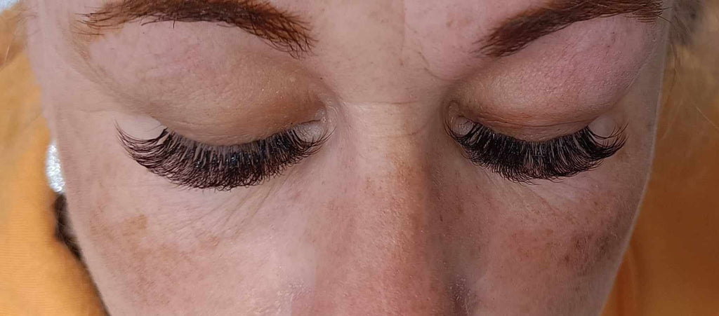 6D Clover Lash Single Length 16 Row Tray