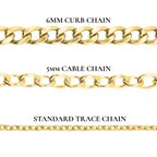 Rock 'N' Roll Personalised Name Necklace