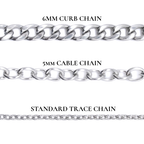 Rock 'N' Roll Personalised Name Necklace