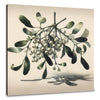 Melancholic Mistletoe Christmas Canvas
