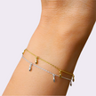 Reiskornkette Silbernes Bettelarmband