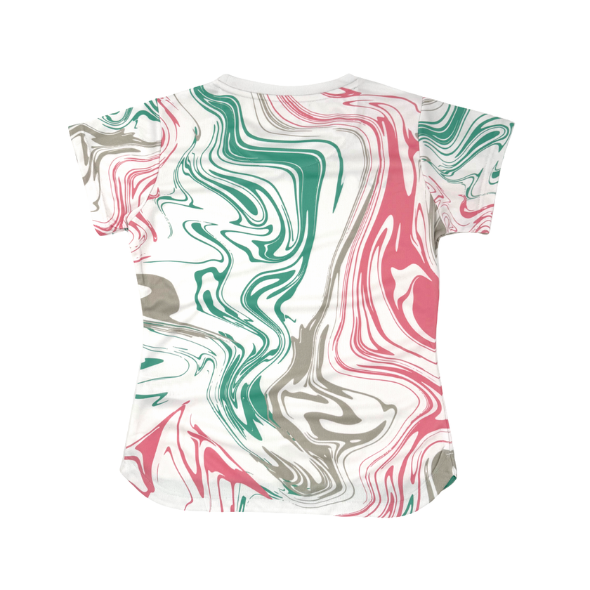 Aixo Chrome Womens T-Shirt - White