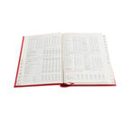 2026 Desk Diary - Week-to-View Planner - Red