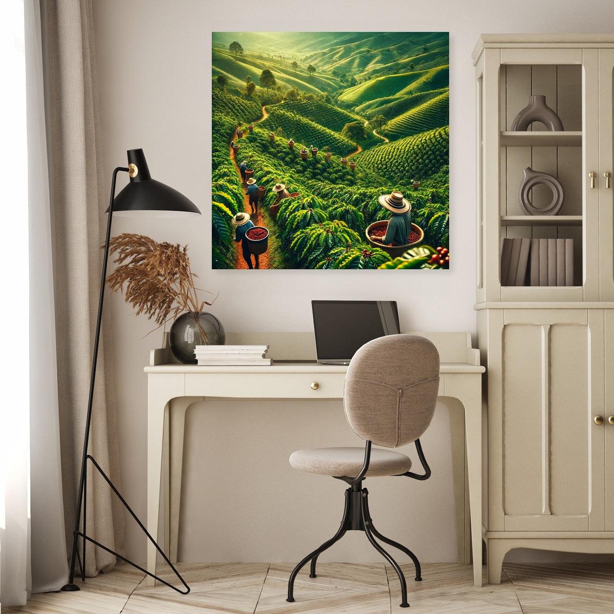 Colombian Coffee Plantation Canvas