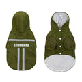 New Style Pet Raincoat With Reflective Strips