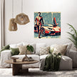 Hollywood Star Drive Canvas