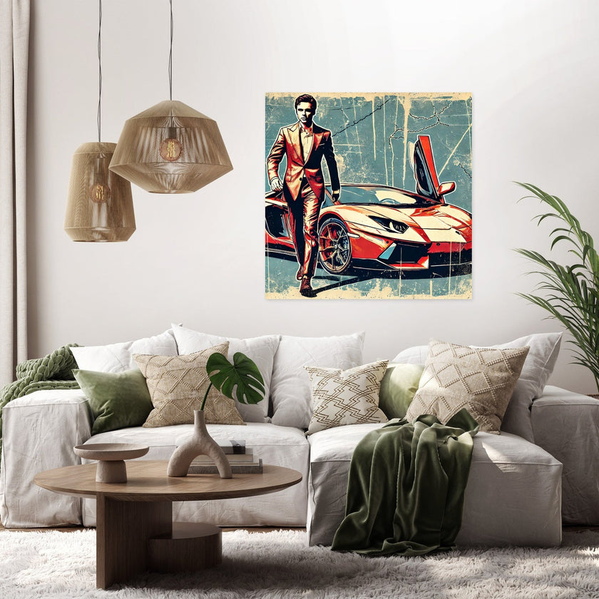 Hollywood Star Drive Canvas