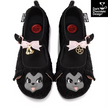 Chocolaticas® I Am The Black Sheep - Gothic Plush Mary Jane Flats - Size 9.5 left only!