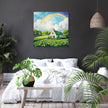 Irish Cottage Canvas