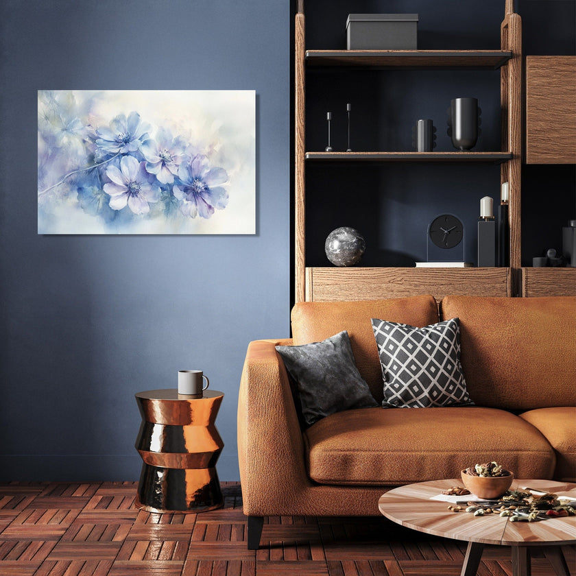 Melancholy Cineraria Canvas