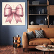 Delicate Bow Canvas