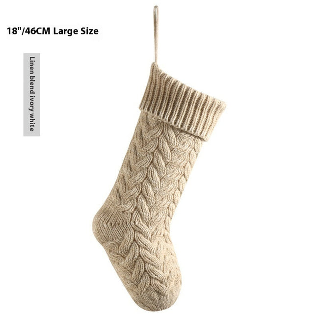 Layout Supplies Decorative Decorations Knitted Pendant Gift Bag Twist Large