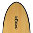 6ft 6 Bamboo Wing Swallow Tail Shortboard Surfboard (FINS Included)