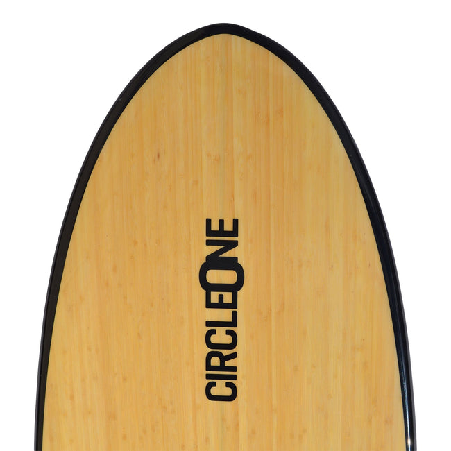 6ft 6 Bamboo Wing Swallow Tail Shortboard Surfboard (FINS Included)