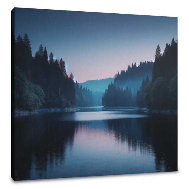 Twilight Lake Canvas
