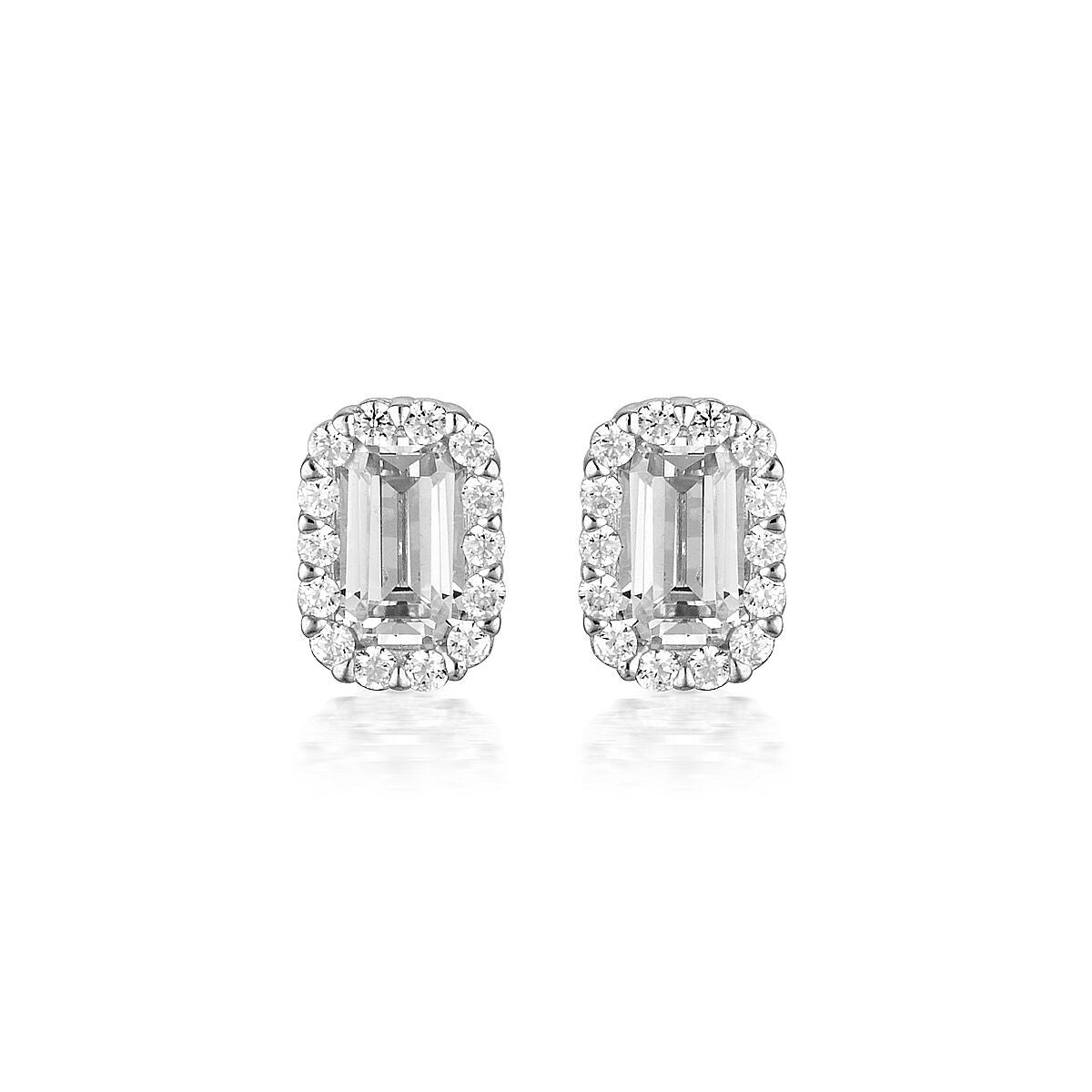 PARIS STUDS SILVER
