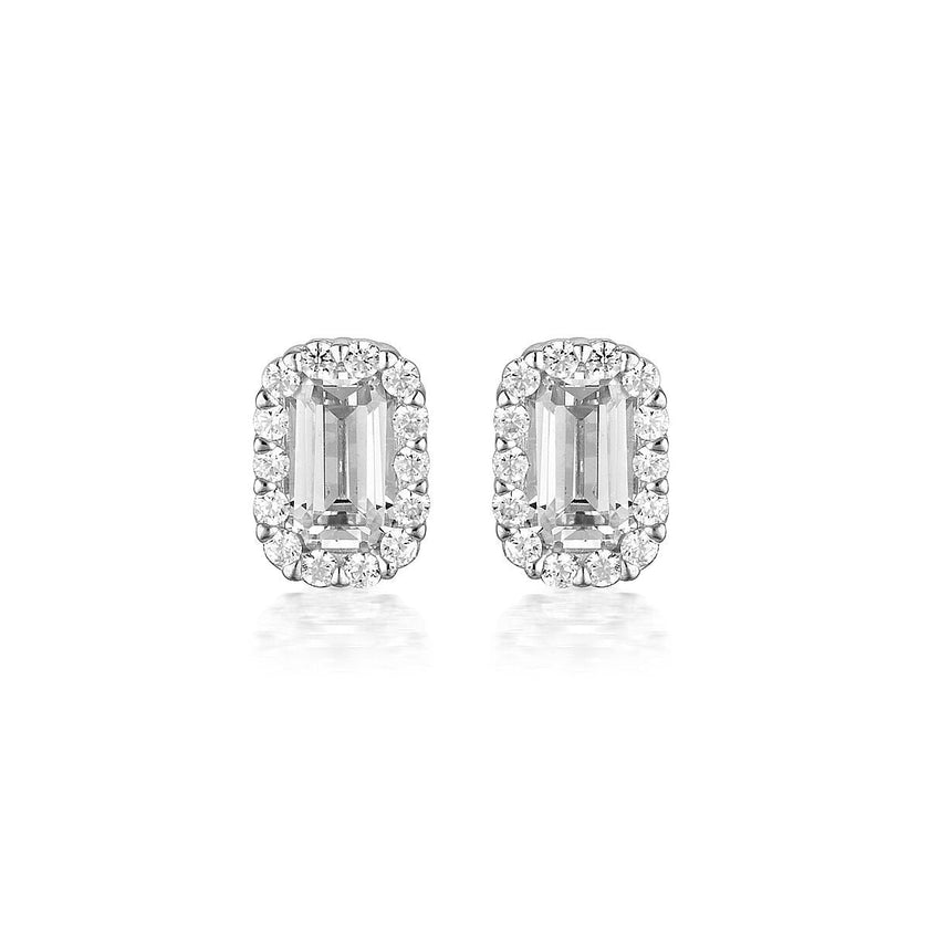 PARIS STUDS SILVER