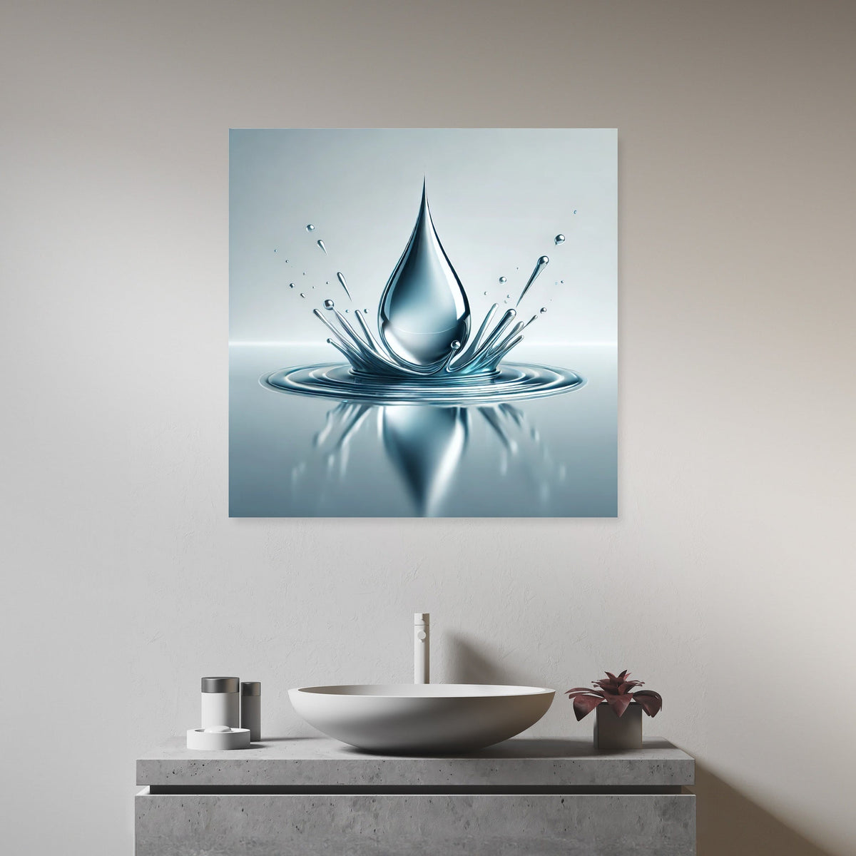 Splash of Clarity Canvas