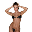 Sexy Bikini Dividido en Blanco y Negro Traje de Baño para Mujer