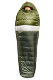 Sierra Designs Get Down 20°F (-7°C) 550-Fill DriDown Sleeping Bag - Long - Green/White