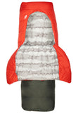 Sierra Designs Frontcountry Bed 20°F (-7°C) Synthetic Sleeping Bag - Regular - Red/Grey