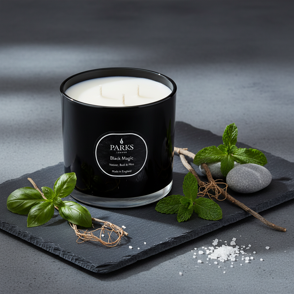 VETIVER, BASIL & MINT 650G 3 WICK CANDLE
